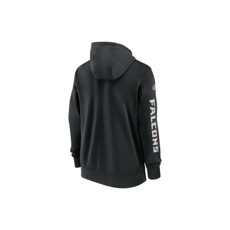 Nike Atlanta Falcons Sideline Team Issue Club Men's Nike Full Zip Hoodie-1