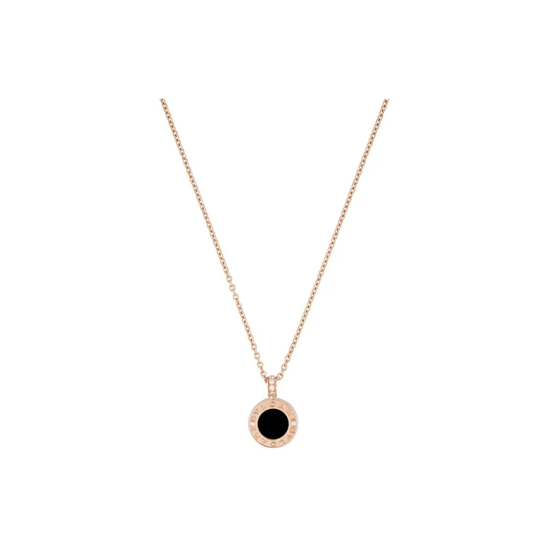 BVLGARI Series Mother Of Pearl Necklaces Unisex-1