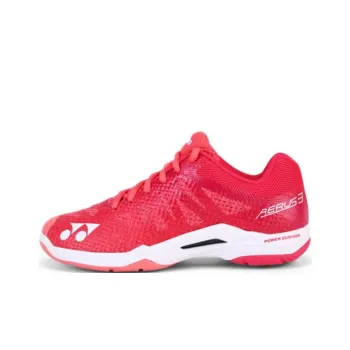 YONEX Anti Slip Wear Resistant Low Top Badminton Shoes Women's Red