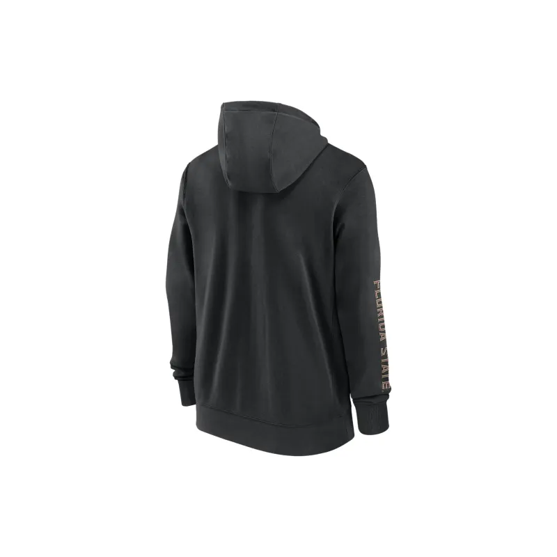 Nike Florida State Seminoles Sideline Team Issue Men's Nike College Full-Zip Hoodie-1
