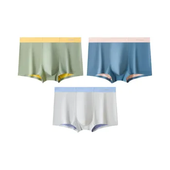MIIOW Underpants Men's 3 Pack Mixed Color
