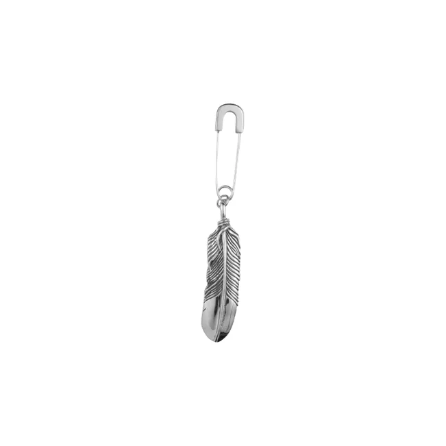 AMBUSH Feather Charm Earring-0