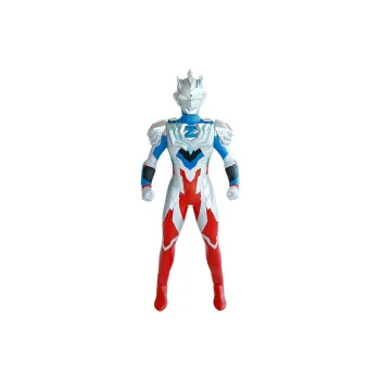 BANDAI Ultraman Z Alpha Armor Deluxe Version With Speaker Light Up And Moveable 30cm Toys