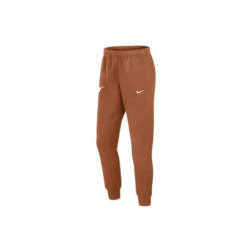 Nike Club Knitted Sweatpants Men Burnt Orange