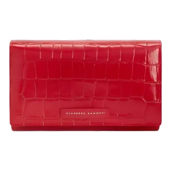 Giuseppe Zanotti Wendy Crocodile Effect Clutch Bag