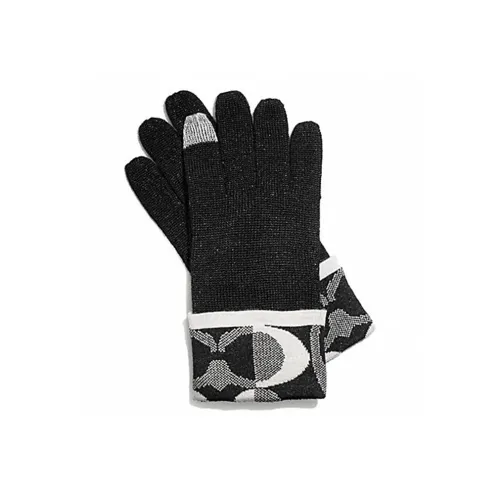COACH Knit Gloves Unisex