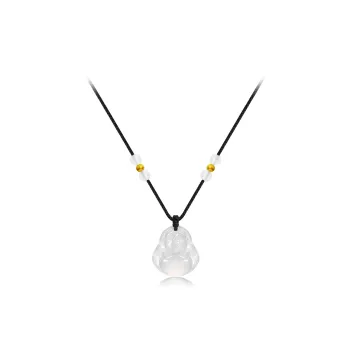 CGC Chalcedony Jade Necklaces Women's Chalcedony