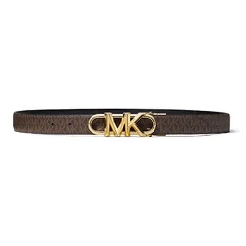 MICHAEL KORS Leather Belts Unisex Brown