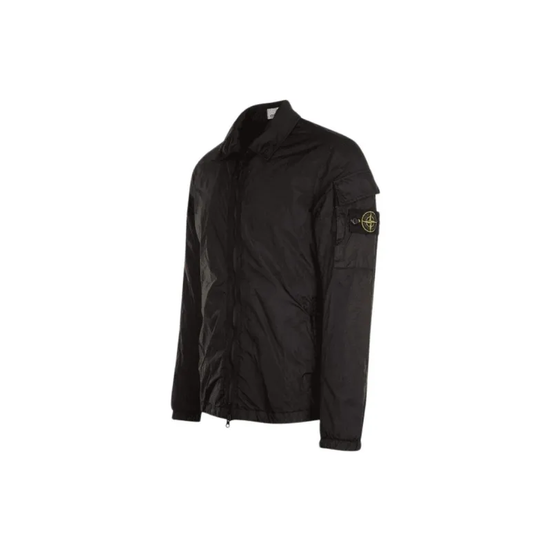 STONE ISLAND Jackets Coats Men's Black-2