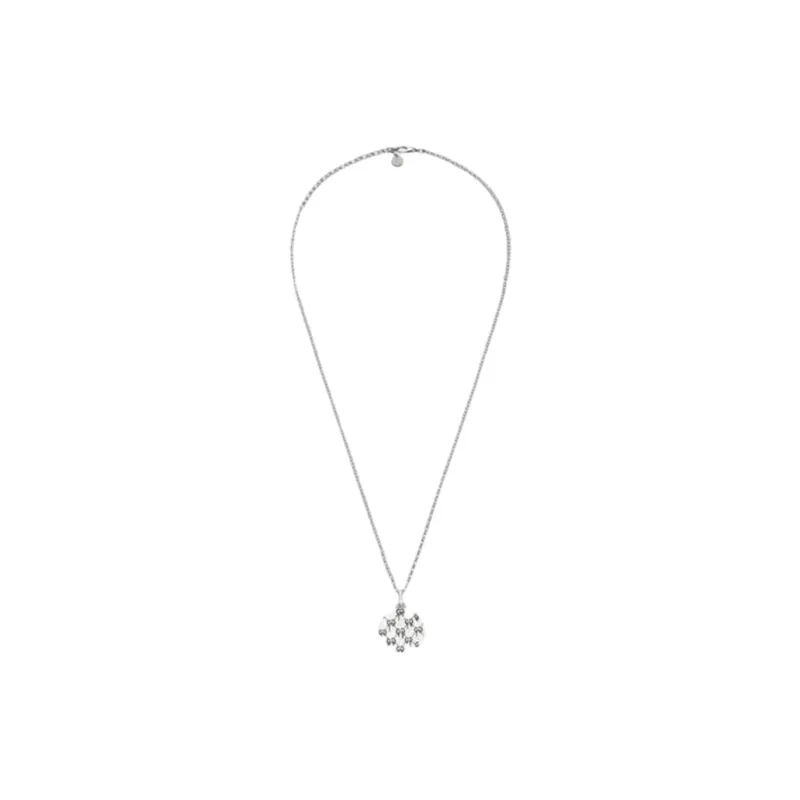 GUCCI 1990 2024 Sterling Silver GUCCI Ghost Pendant Necklace-2