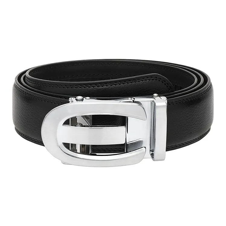 FREE RABBITⅡ Versatile Automatic Buckle Business Belt For Young And Middle Aged Casual Wear Width 3.5cm Men's-6