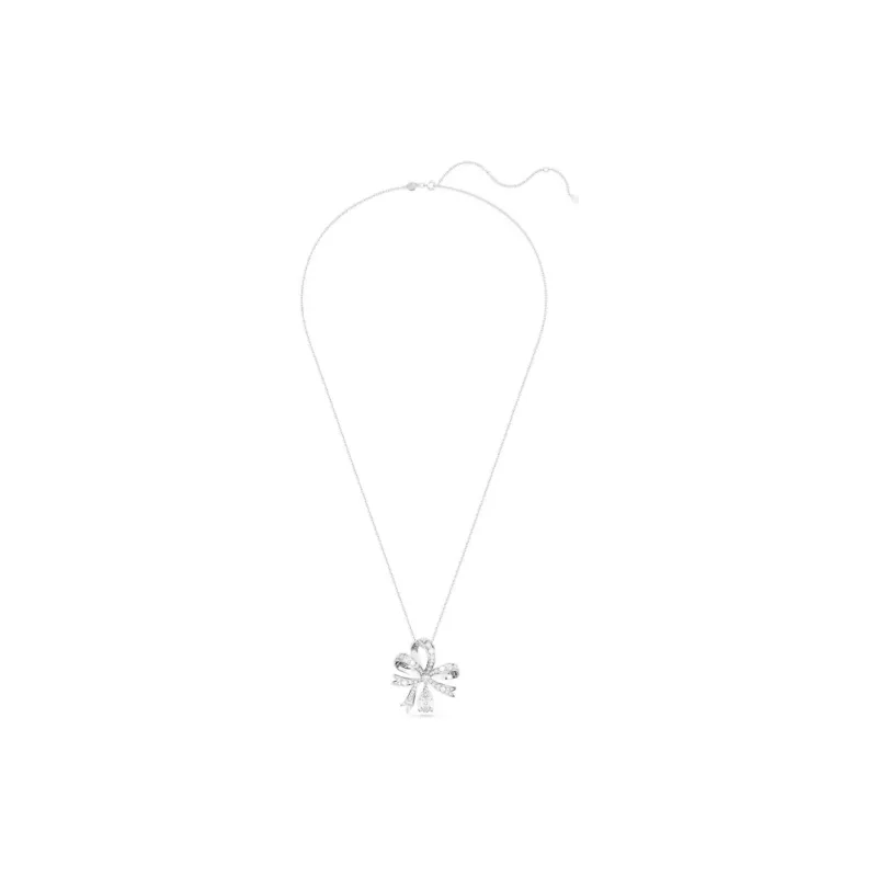 Swarovski Volta Bow-pendant Long Necklace-2