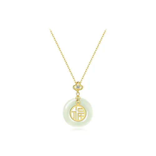 WANLIACC Jade Necklaces Women's