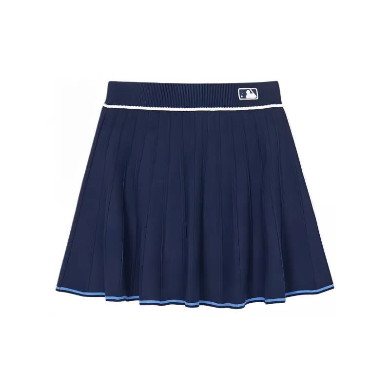 MLB New York Yankees SS24 Casual Short Skirts Women's Navy Blue-1