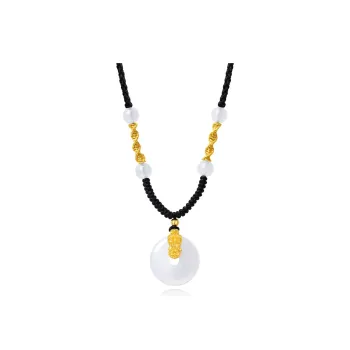 YINCHIE Agate S925 Silver Necklace Women's