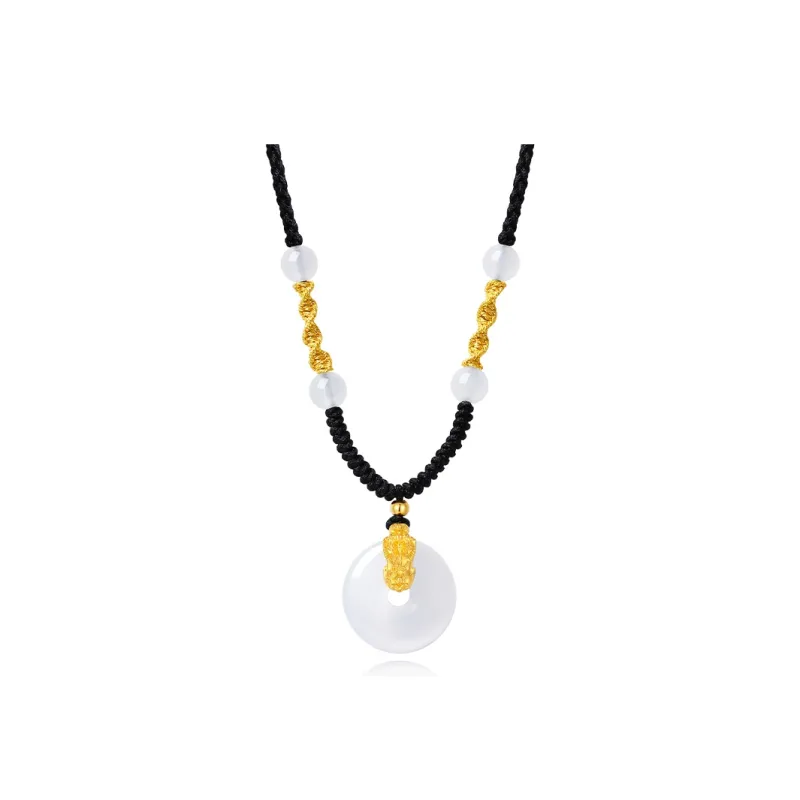 YINCHIE Agate S925 Silver Necklace Women's-0