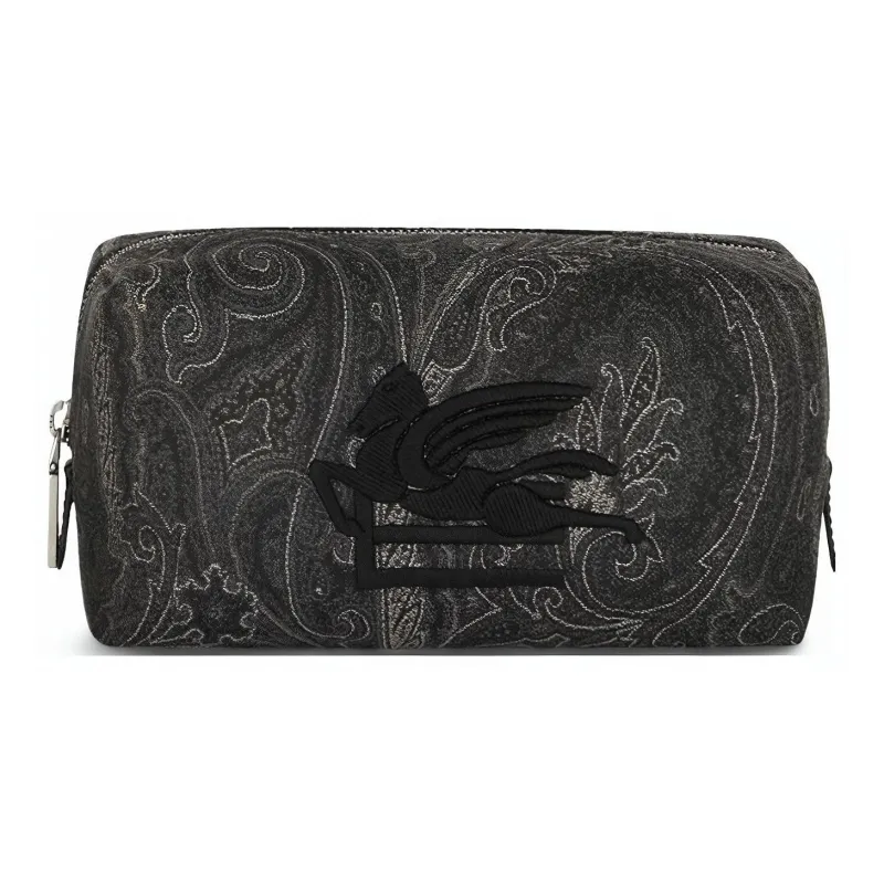 ETRO Cotton Storage Bag Women's Black-0