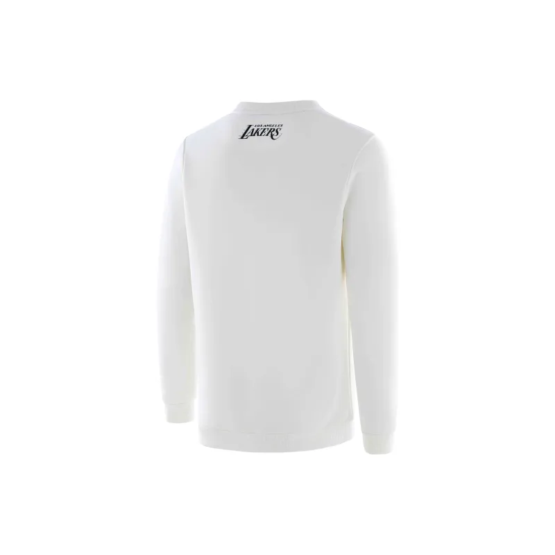 NBA Los Angeles Lakers Sweatshirts Unisex White-1