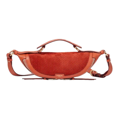 LANCEL Small Origami Perforated Crossbody Bag