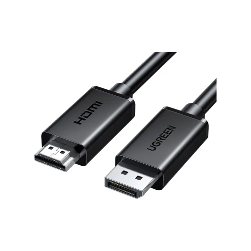 UGREEN Data Cable Adapter DP To HDMI Adapter Cable 4K Edition For Computer Monitor DisplayPort Connectivity