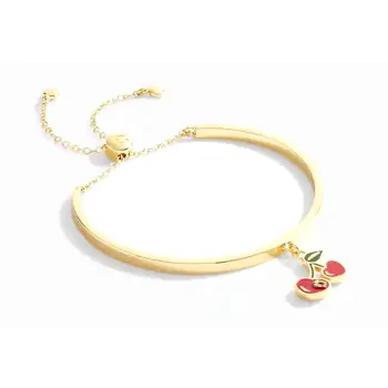 COACH Enamel Bracelets Unisex Gold