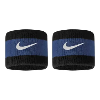 Nike Running Basketball Wristbands Protective Black Blue Men's