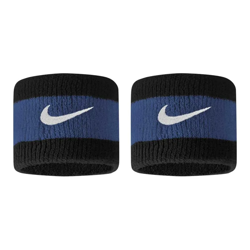 Nike Running Basketball Wristbands Protective Black Blue Men's-0