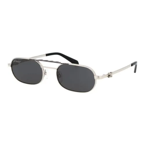 OFF WHITE Baltimore Oval Frame Sunglasses
