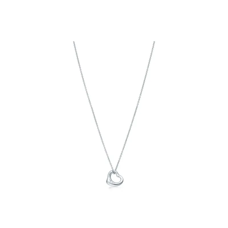 TIFFANY & CO. Diamond Necklaces Women's Silver-1