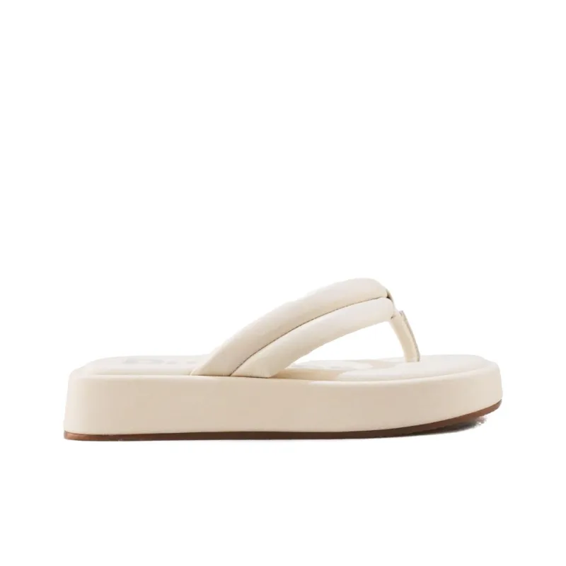 Hush Puppies Quiet Flip Flops Women's White-1