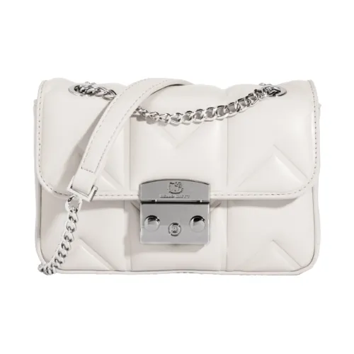 Sanrio Hello Kitty Synthetic Leather Crossbody Bag Shoulder Bag Regular Women's Pink Black/Khaki/Ecru