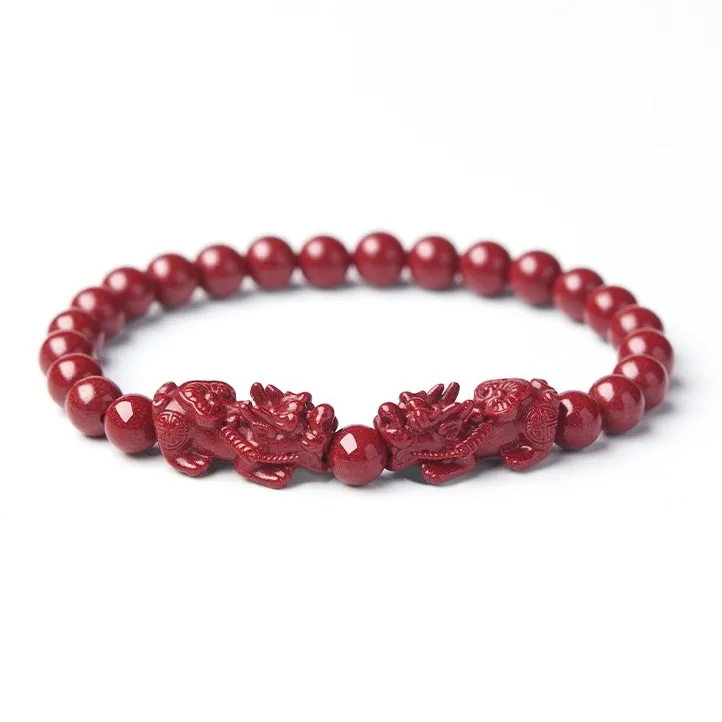 Sweet Kisses Reconstructed Cinnabar Bracelets Unisex-0