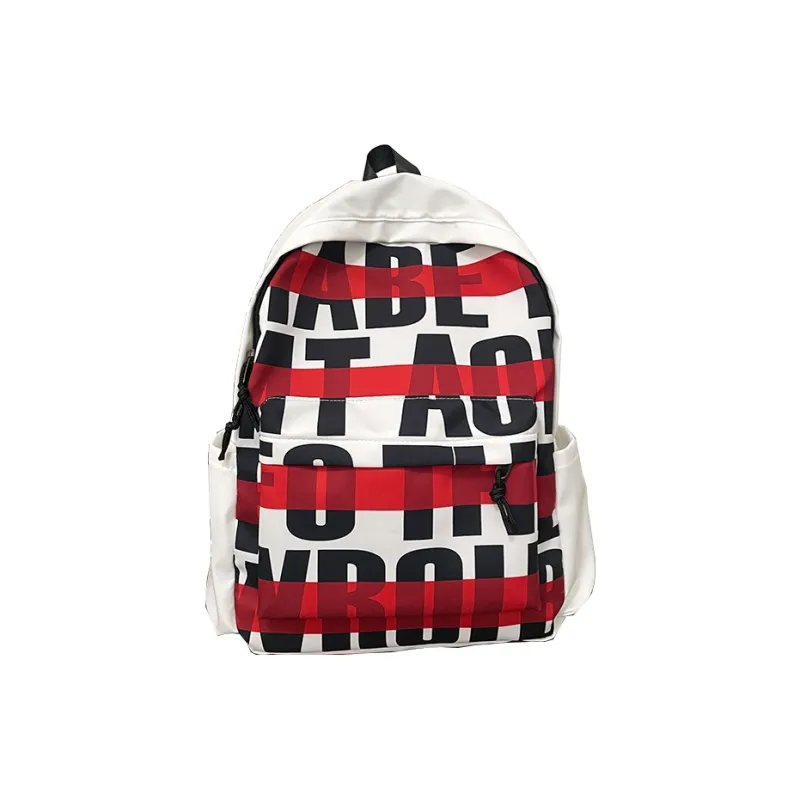 Techson Nylon Backpack Regular Women's Multicolor-3