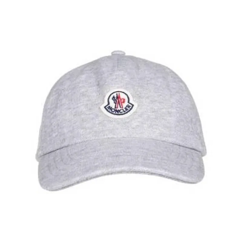 Moncler Logo patch Cotton Cap-0