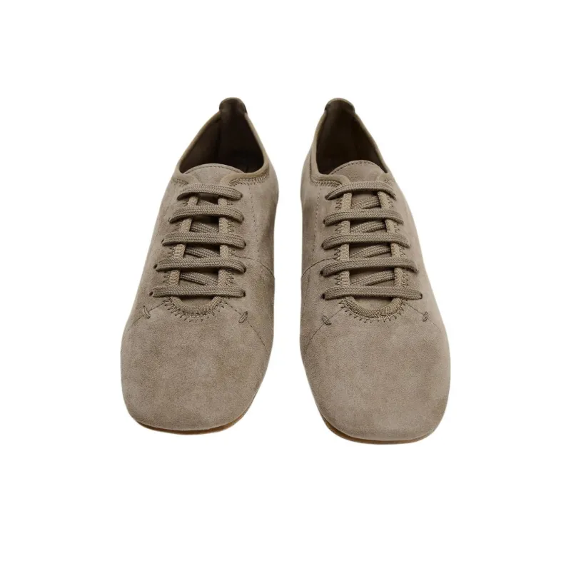 ZARA Casual Single Shoes Women's Gray-4