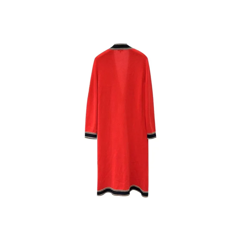 CHANEL Knitwear Women's Red Black-1
