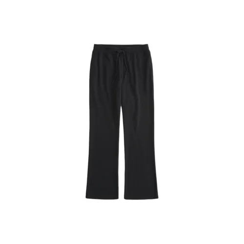 Hollister Knitted Sweatpants Women's Black