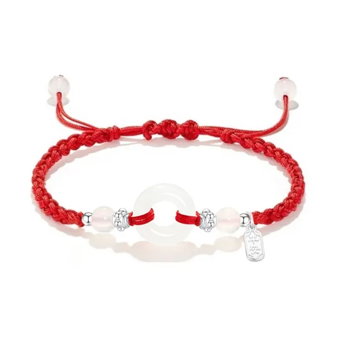 D.K.X Colored Glaze Rope Bracelets Unisex-4