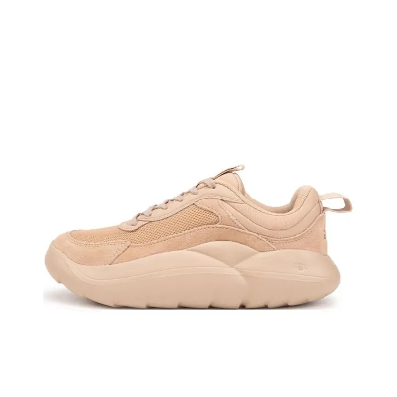 UGG Low Top Casual Shoes Unisex Light Wood Umber-0