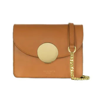 Le Parmentier Calfskin Crossbody Bag Shoulder Bag Mini Women's Caramel