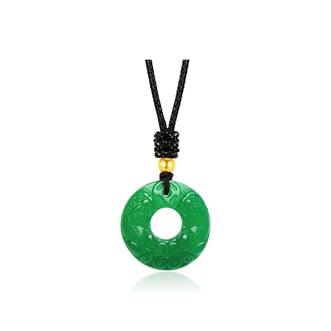 LOVE&LOVE Chalcedony 999 Necklaces Unisex-3