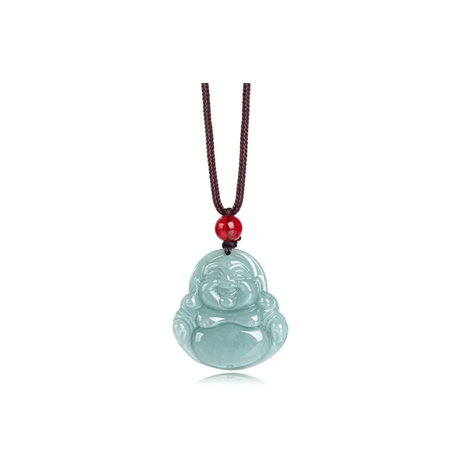KING TAI SANG Glutinous Jade Jadeite Necklaces Unisex-0