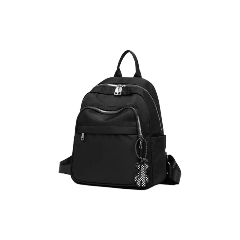 JOSINY Fabric Backpack Tubas Women's Black-1