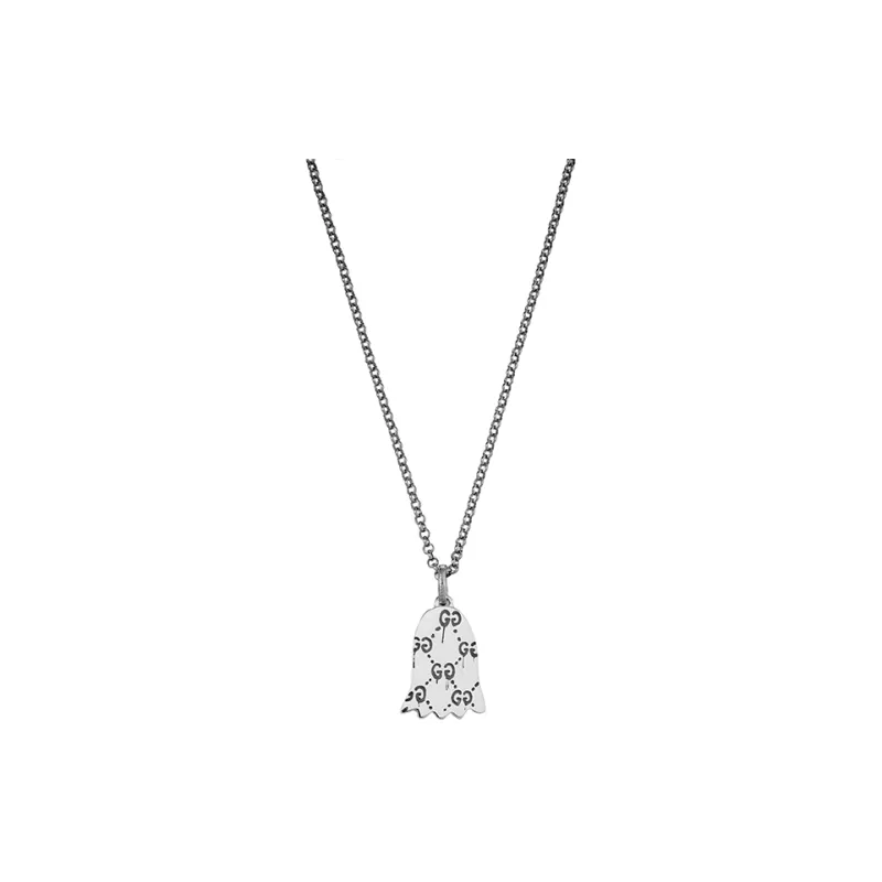 GUCCI 925 Sterling Silver Necklaces Women's-1