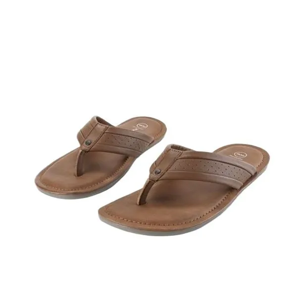 Hush Puppies Flip Flops Men's Brown-2
