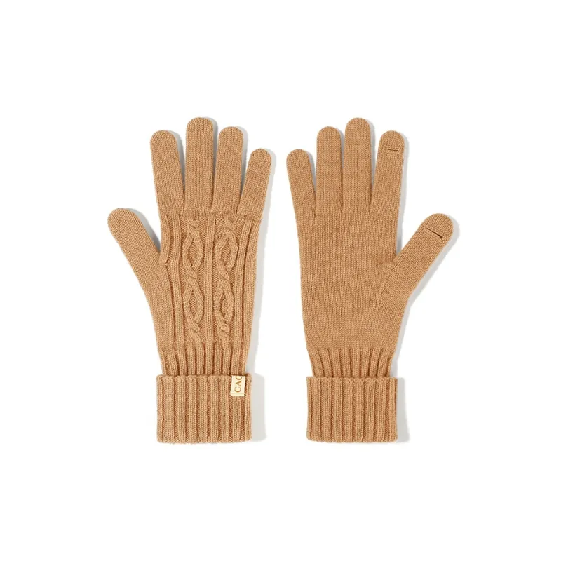CACUSS Junior Wool Knit Gloves Unisex-1