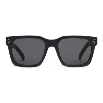CELINE Black Frame 45 Sunglasses In Acetate