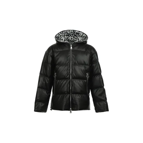 VERSACE JEANS COUTURE Down Jackets Men Black