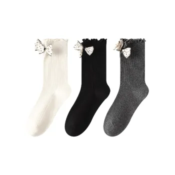 AUGUST Mid Calf Socks Women's 3 Pack
