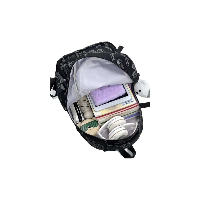 Victorian Traveler Nylon Backpack Regular Unisex Multicolor-22